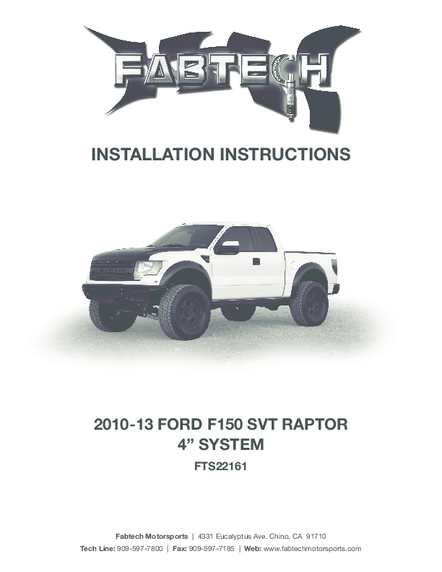 Installation Manual